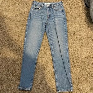 pacsun straight leg mom jean